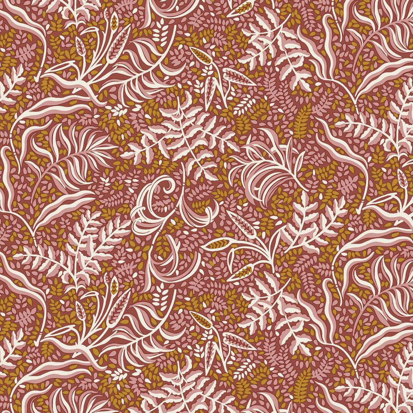 Autumn Woodland Fabric || Liberty of London Quilting Cotton || Rustling Grasses in Rust