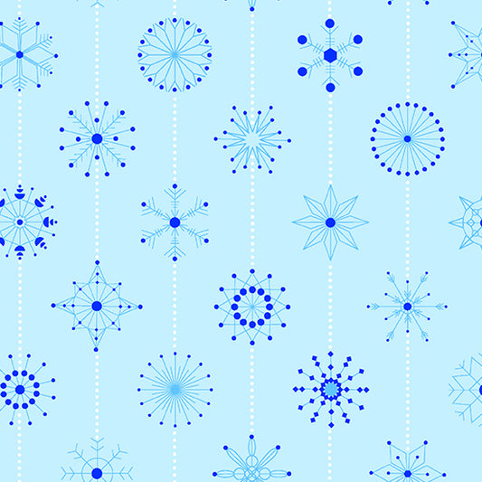Century Prints - Deco Frost by Giucy Giuce - Arctic Snowflakes
