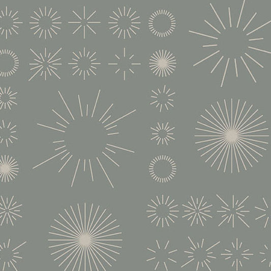 Still Fabrics - Libs Elliott - Pewter Bursts