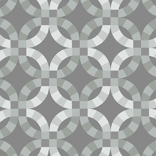 Still Fabrics - Libs Elliott - Battleship Double Wedding Ring