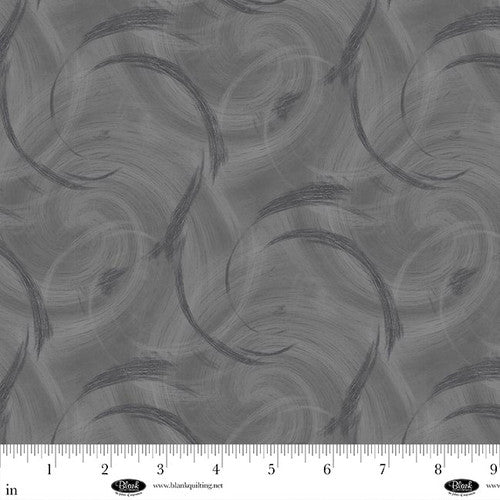 Spin Flannel 108" Wide Backing - Grey