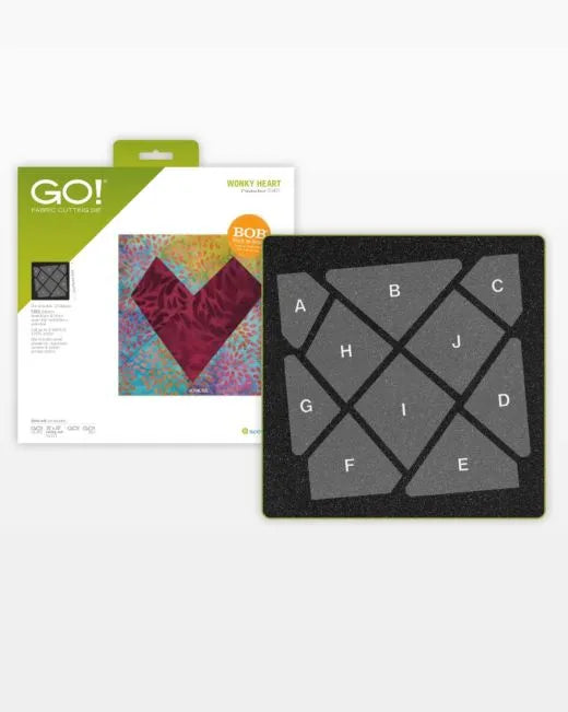 Go! Wonky Heart Die - Accuquilt