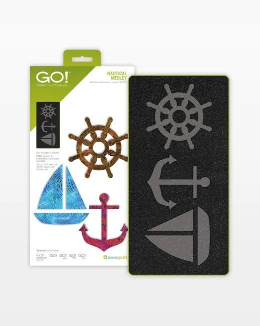 Go! Nautical Medley Die - Accuquilt