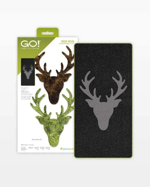 Go! Deer Head Die - Accuquilt