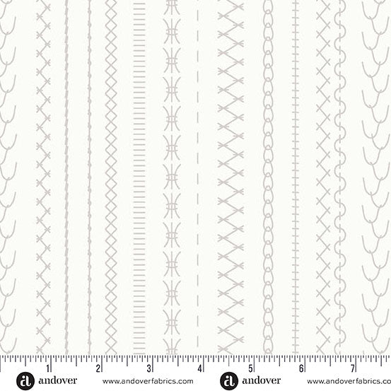 Jinny Fabrics || Alison Glass || Crazed in Cloud