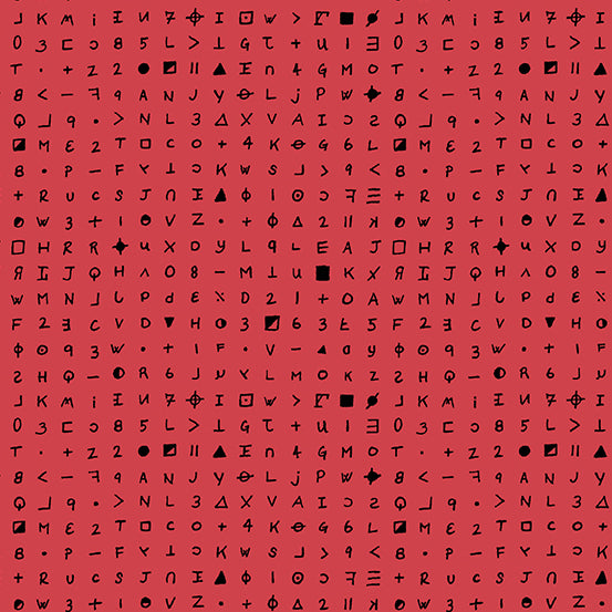 Sleuth Fabric - Giucy Giuce - Crytograph Viscera