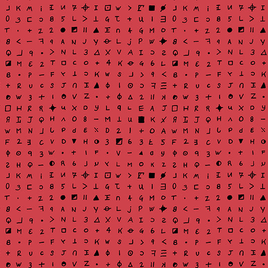 Sleuth Fabric - Giucy Giuce - Crytograph Viscera