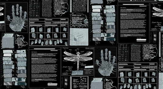 Sleuth Fabric - Giucy Giuce - Gumshoe Microfiche
