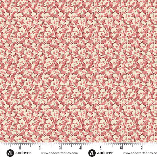 Sewing Basket - Laundry Basket Quilts - Rose Quartz Aster