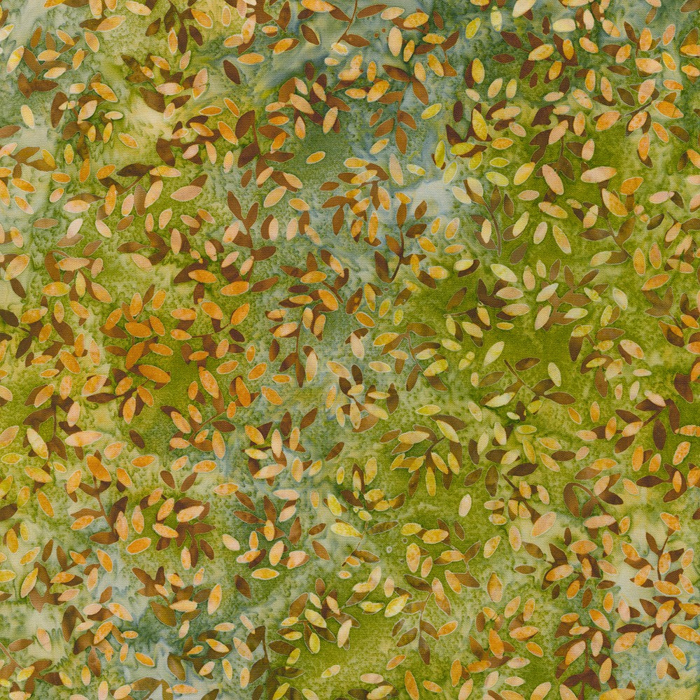 Junglescape Batik Fabric - Lund Studios - Jungle