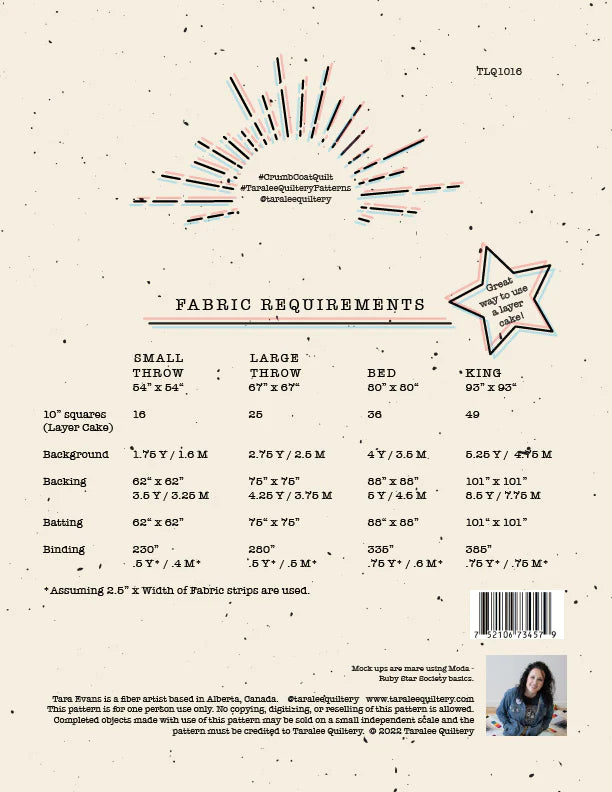 Crumb Coat Quilt Pattern - Taralee Quiltery