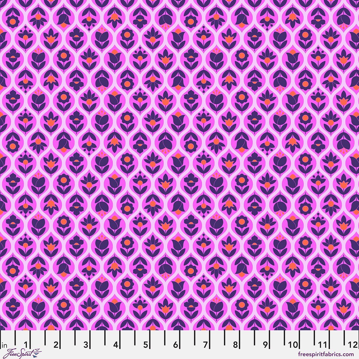 Tula Pink's Legendary || Cotton Lawn || Beg Your Garden - Sugarplum || Pre-order, Arrives November 2026