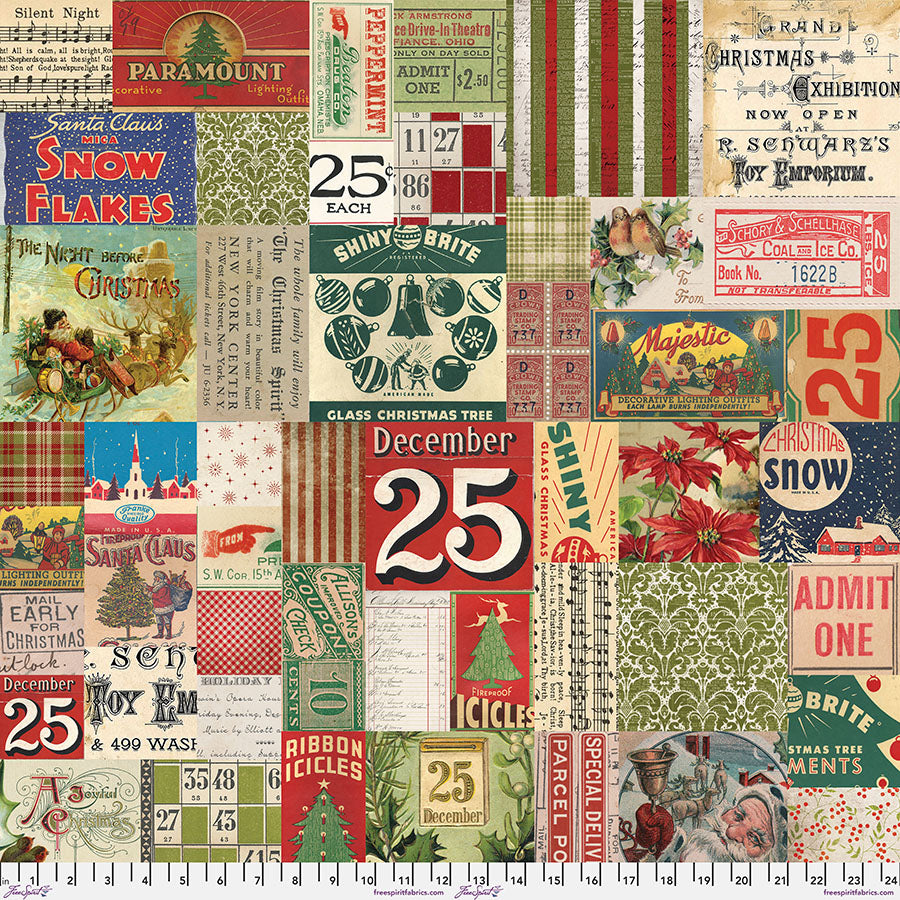 25th - Wonderland by Tim Holtz for Free Spirit