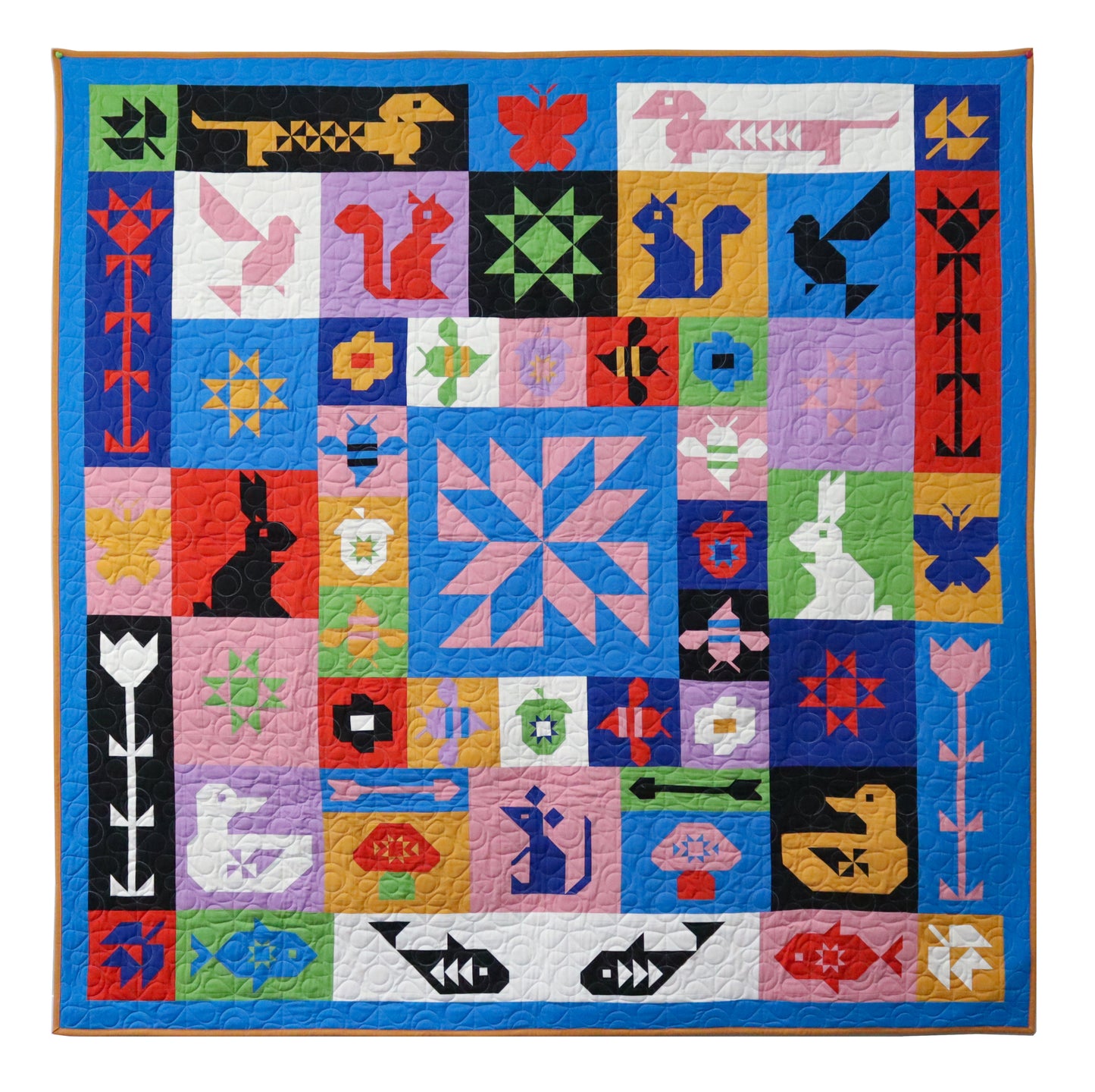 Folk Sampler Quilt - Art East Quilting