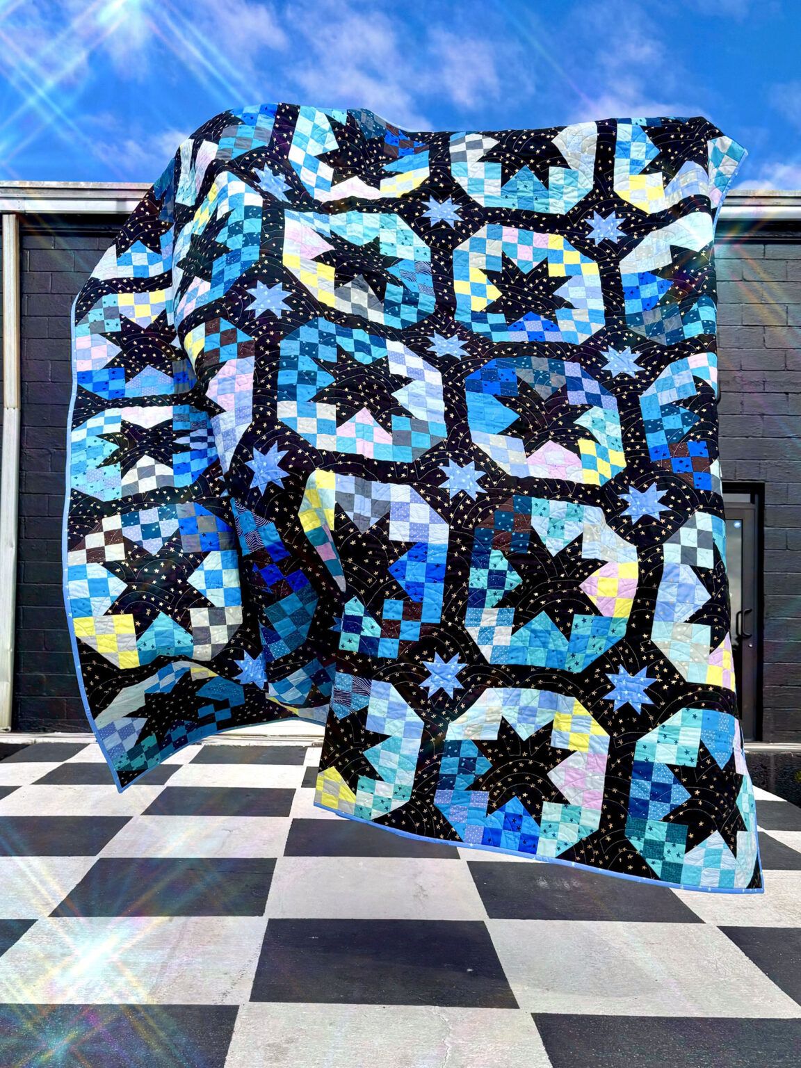 Disco Stars Quilt Pattern - Modernly Morgan