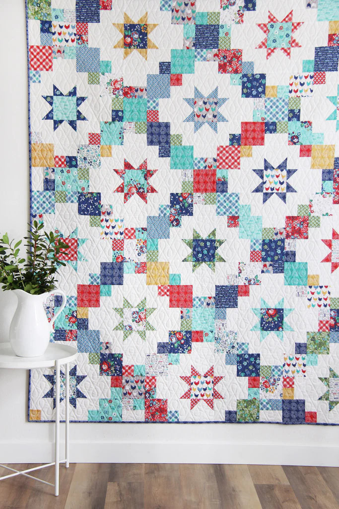 Brightly Quilt Pattern - Cluck Cluck Sew