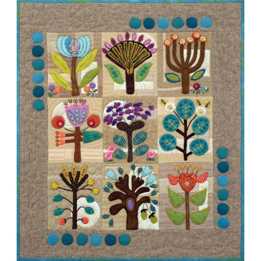 Rooted Quilt Kit - Sue Spargo