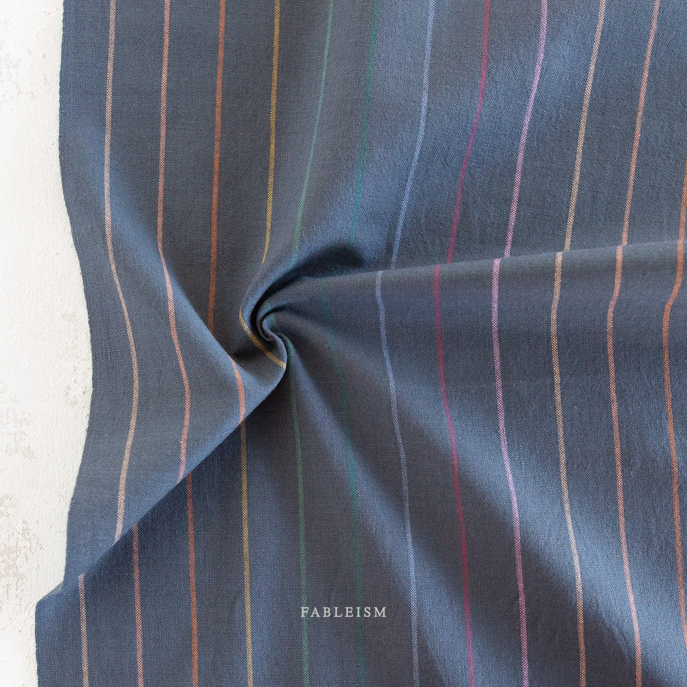 Lucky Loom by Fableism - Dark Rainbow Skinny Stripe