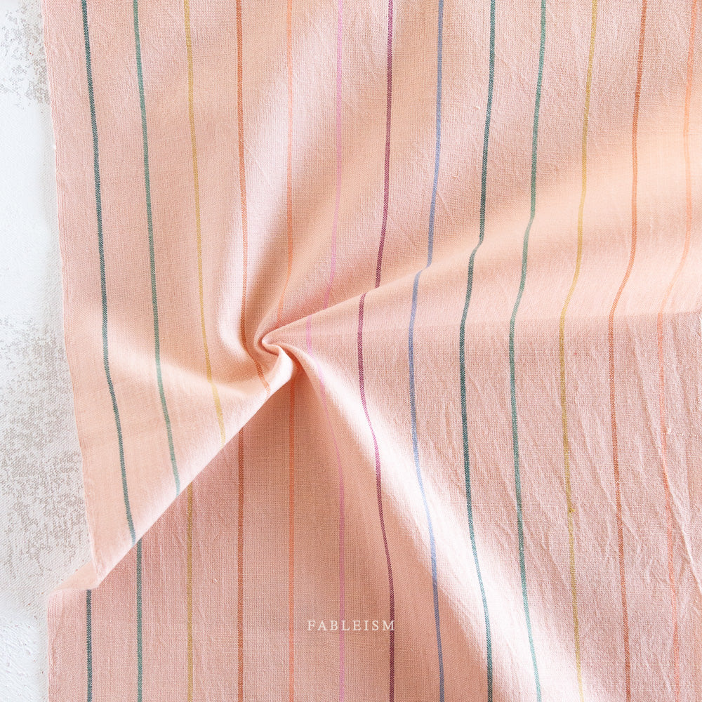 Lucky Loom by Fableism - Skinny Stripe - Shell