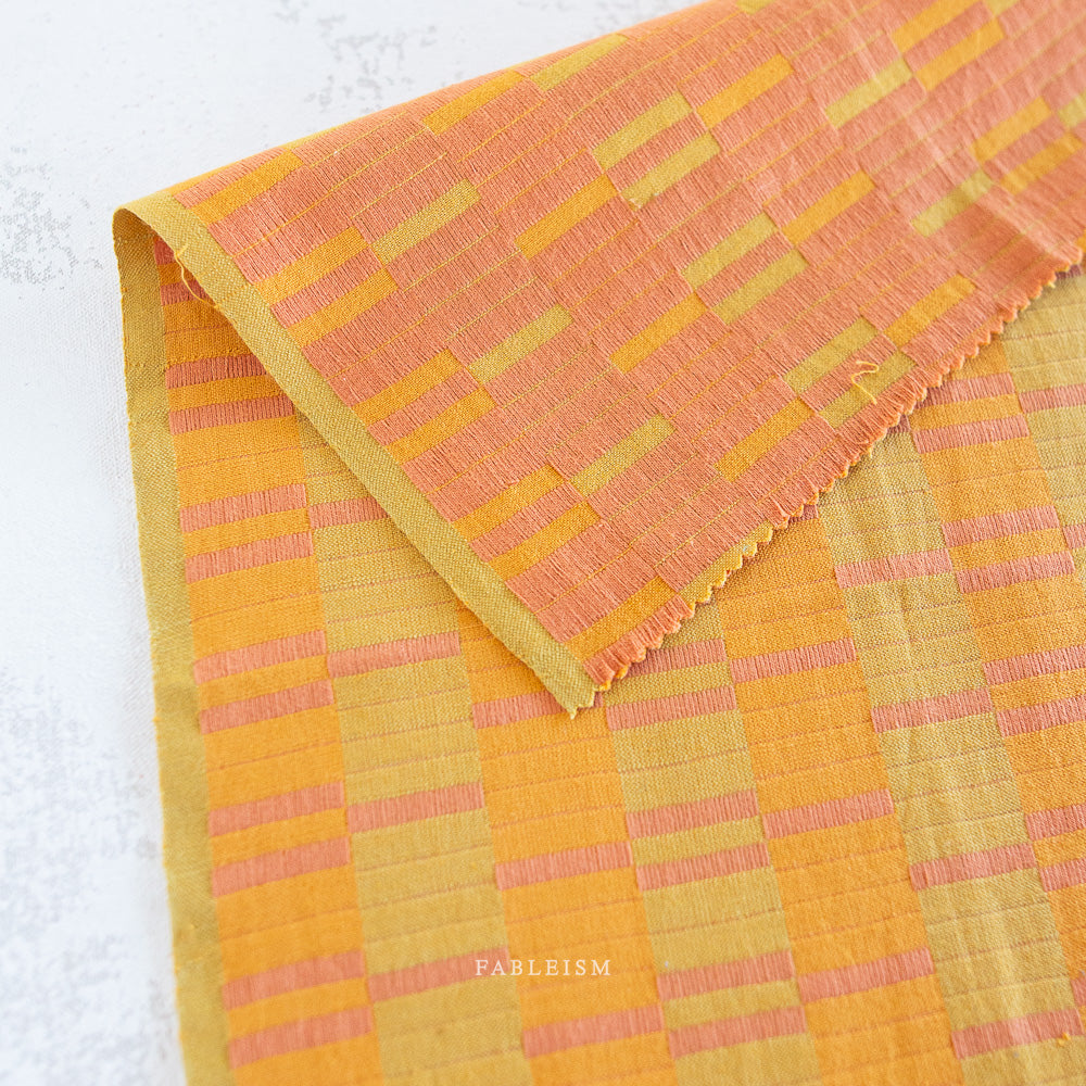 Lucky Loom by Fableism - Southwest Stripe - Mango
