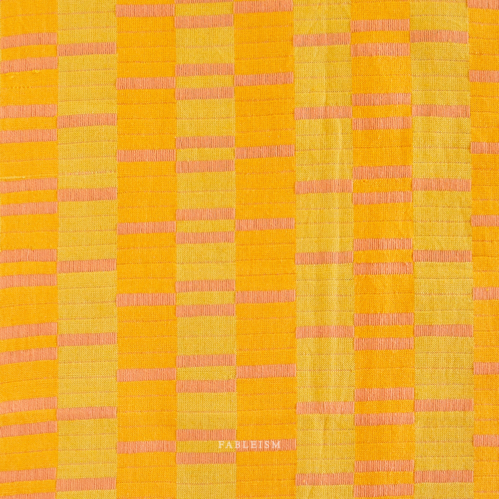 Lucky Loom by Fableism - Southwest Stripe - Mango