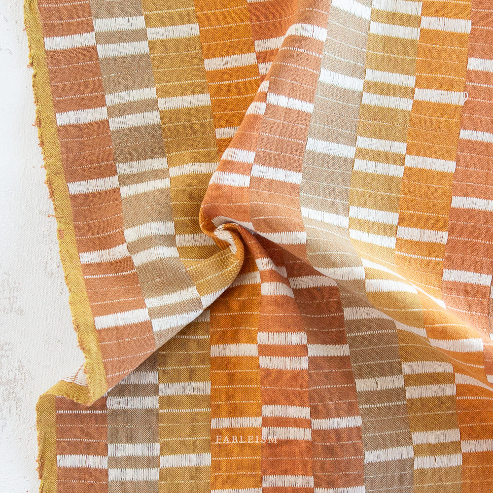 Lucky Loom by Fableism - Southwest Stripe - Saddle
