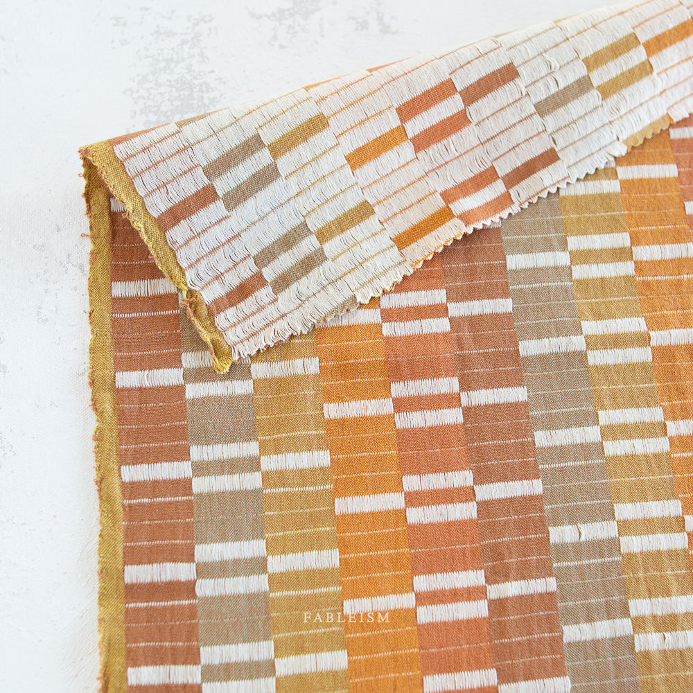 Lucky Loom by Fableism - Southwest Stripe - Saddle