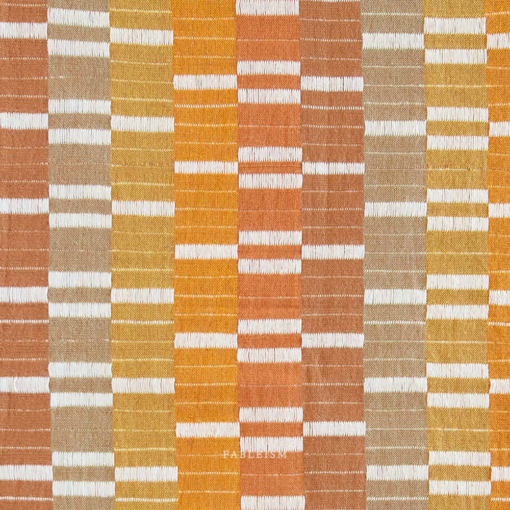 Lucky Loom by Fableism - Southwest Stripe - Saddle