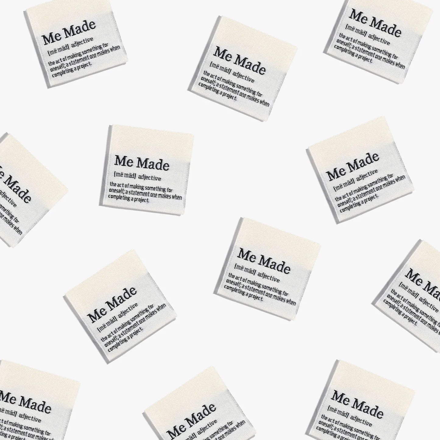 Me Made Definition Labels - Kylie and the Machine