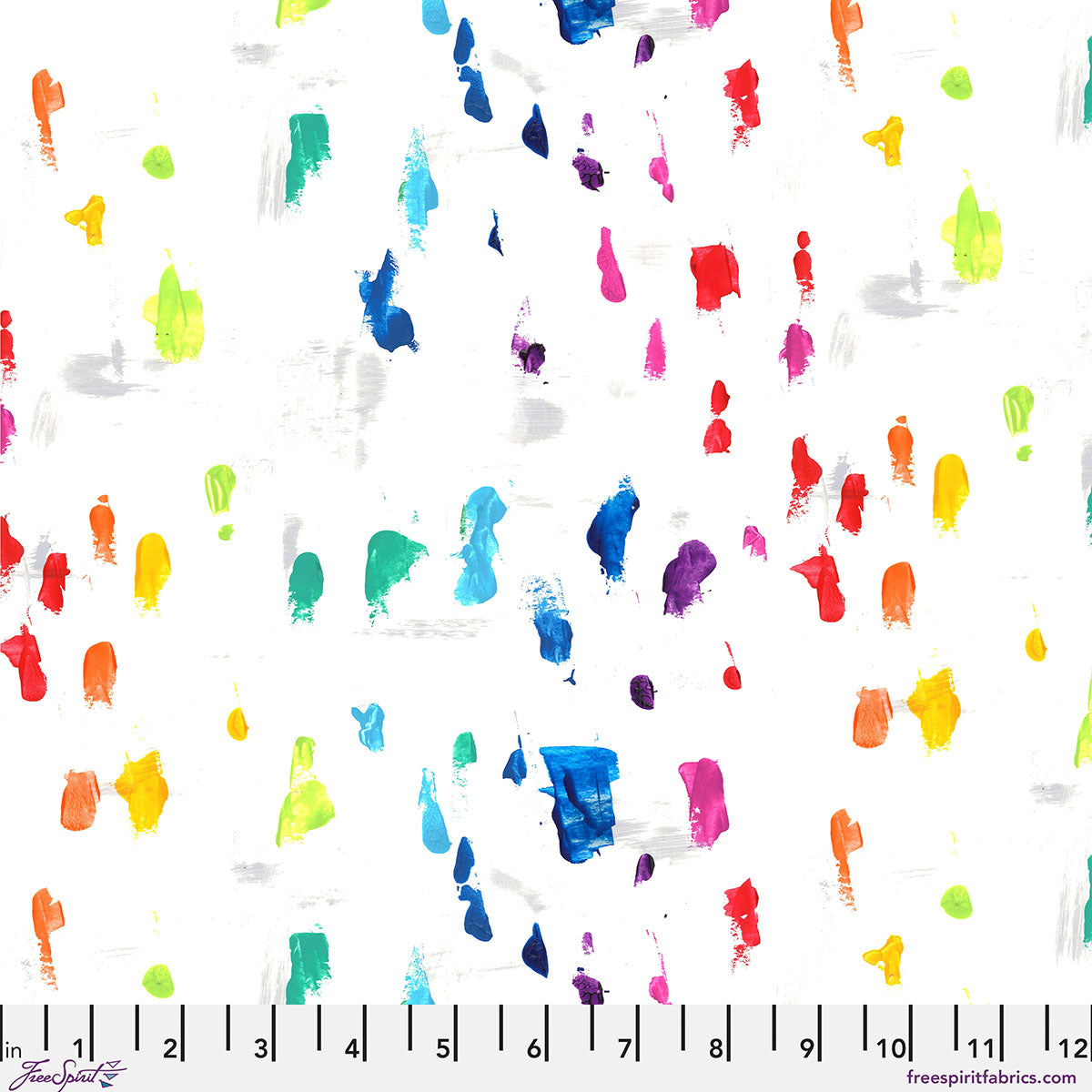 Hue Fabrics || Giucy Giuce || Splotches in Polychrome