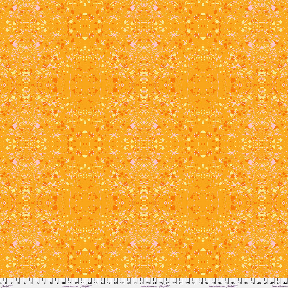 Hue Fabrics || Giucy Giuce || Rorschach in Persimmon