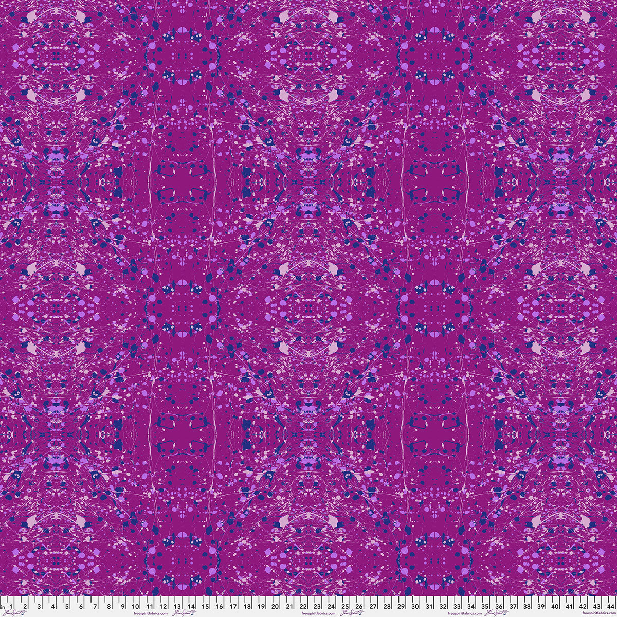 Hue Fabrics || Giucy Giuce || Rorschach in Violet