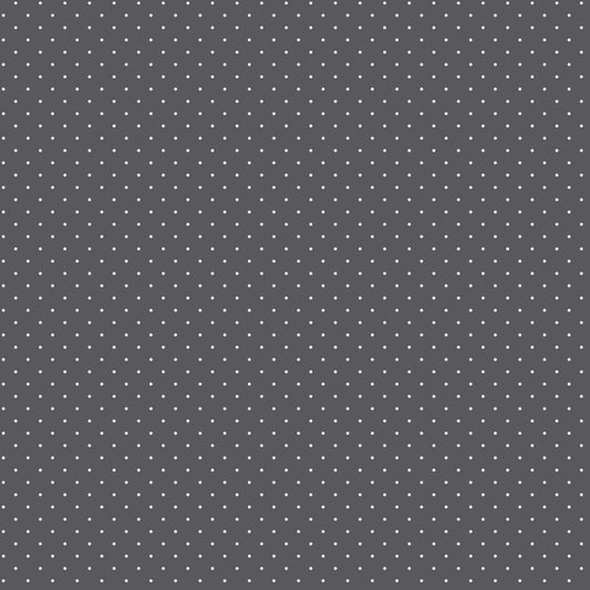 Tula Pink's Greywork - Tiny Dots Carbon