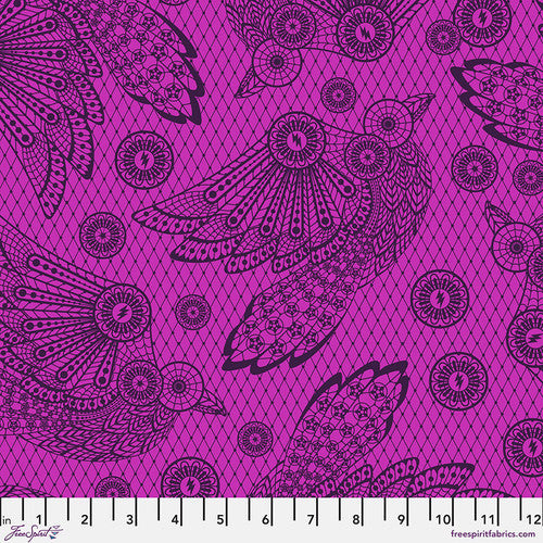 Nightshade (Deja Vu ) - Raven Lace - Tula Pink