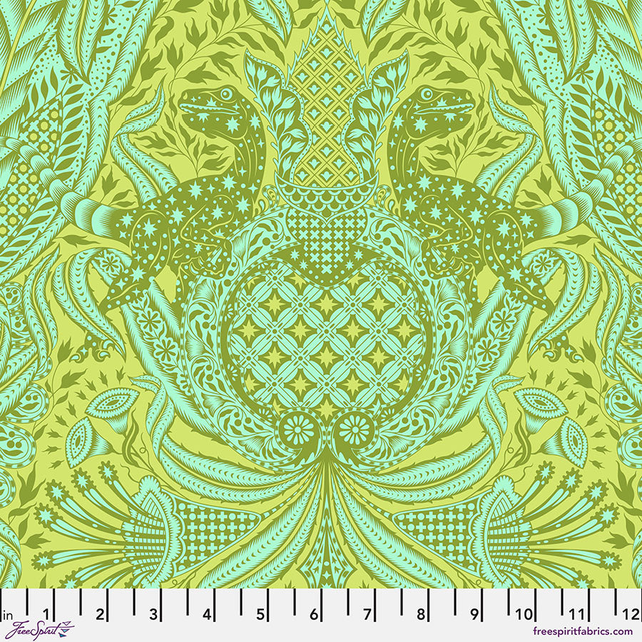 Roar! - Tula Pink - Gift Rapt Lime