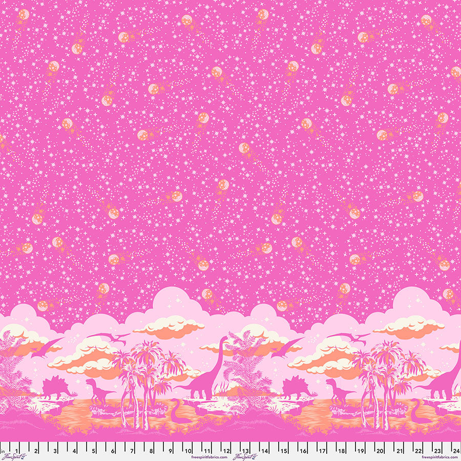 Roar! - Tula Pink - Meteor Showers Blush