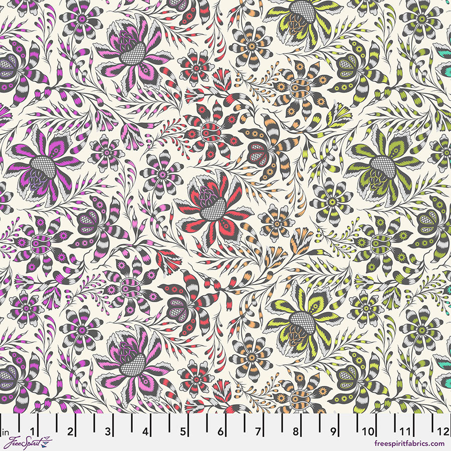 Roar! - Tula Pink - Wild Vine Mist