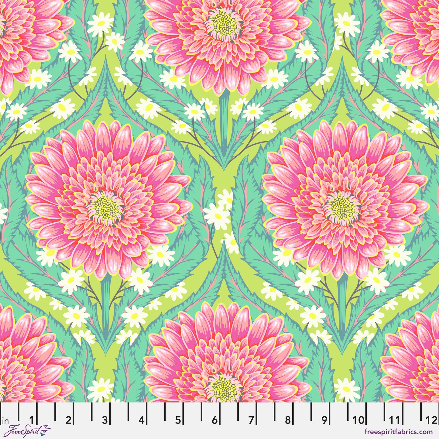 Tula Pink's Untamed - Daisy and Confused - Moonbeam