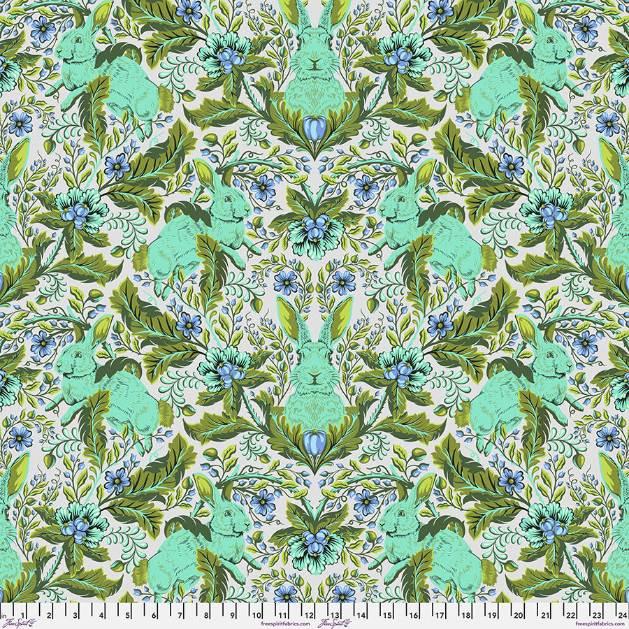 Tula Pink's Full Moon Forest II - Hoppy Go Lucky Starlight