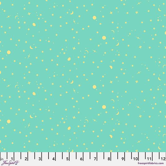 Tula Pink's True Colors 2025 - Space Sprinkles Seaglass