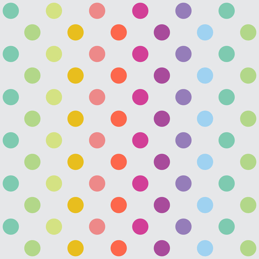 Tula Pink's Greywork - Disco Pom's Whisper