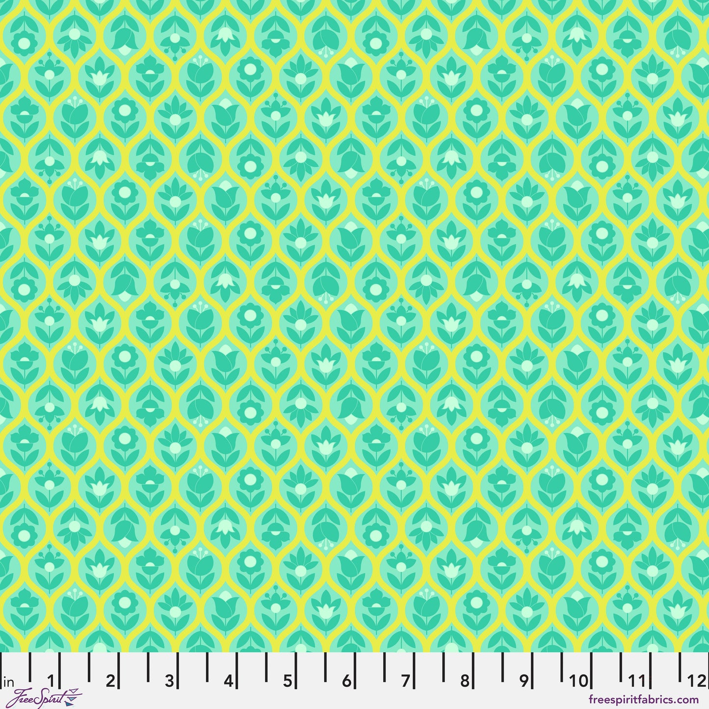 Tula Pink's Legendary || Quilting Cotton || Beg Your Garden - Apple || Pre-Order, Ships November 2026