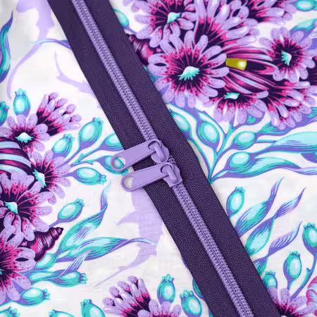 Handbag Zipper || Renaissance Ribbon || Lavender Twilight