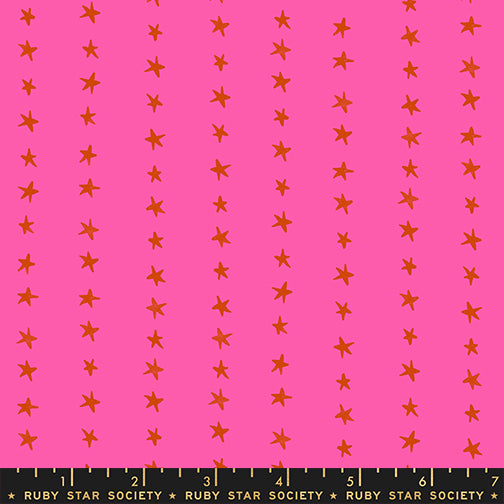 Daisy Days Fabrics || Alexia Abegg for Ruby Star || Starry Stripe Playful