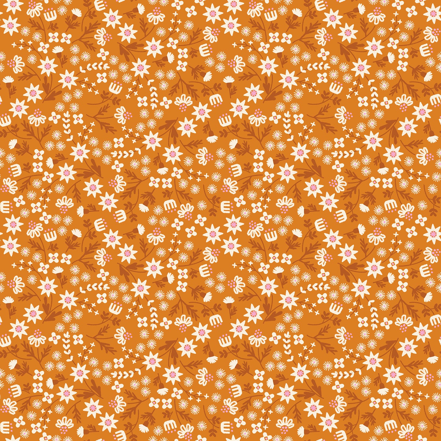 Favorite Flowers- Ruby Star Society - Tumeric