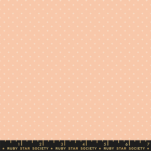 Sidekicks Fabric || A Ruby Star Society Collaborative Collection || Add It Up Peach