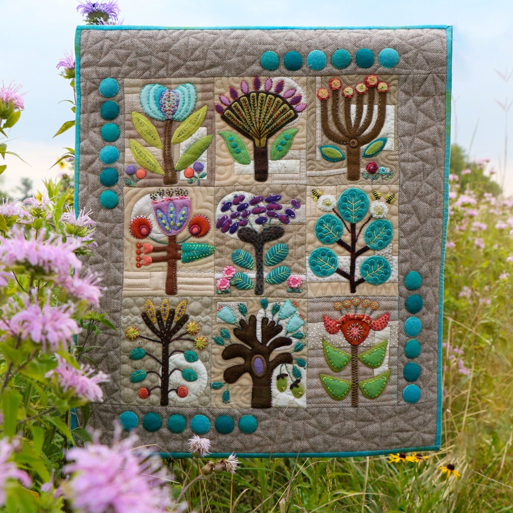 Rooted Quilt Kit - Sue Spargo