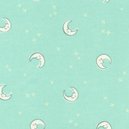 Cozy Cottons - Over The Moon Flannel - Spring