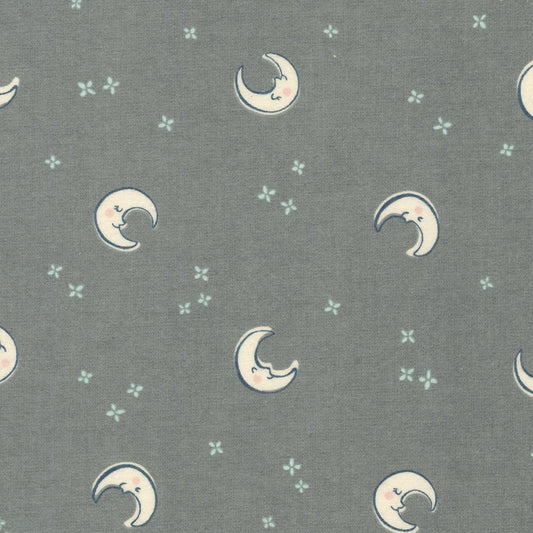 Cozy Cottons - Over The Moon Flannel - Shadow