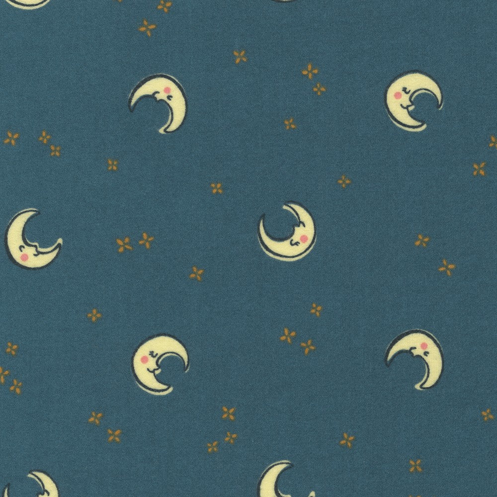 Over the Moon Flannel - Robert Kaufman - Coming October 2023